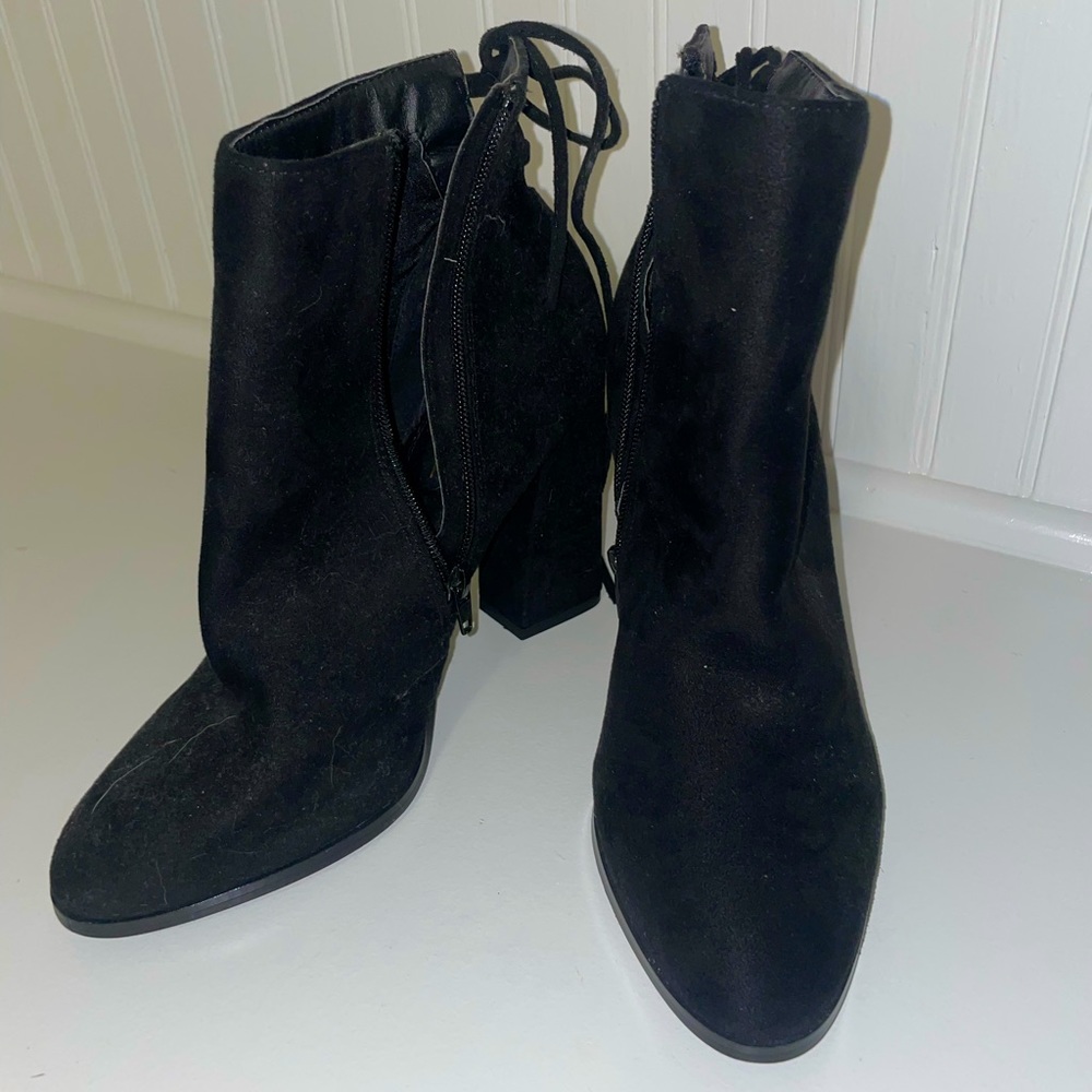 Size 8 Booties. Only worn once